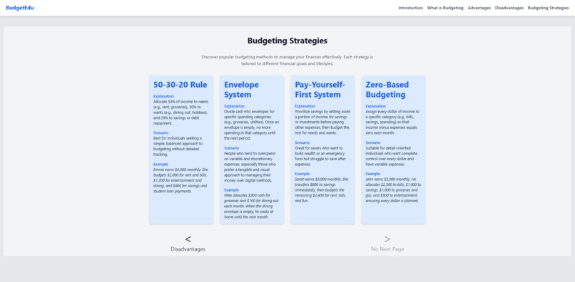 BudgetEdu – screenshot 4