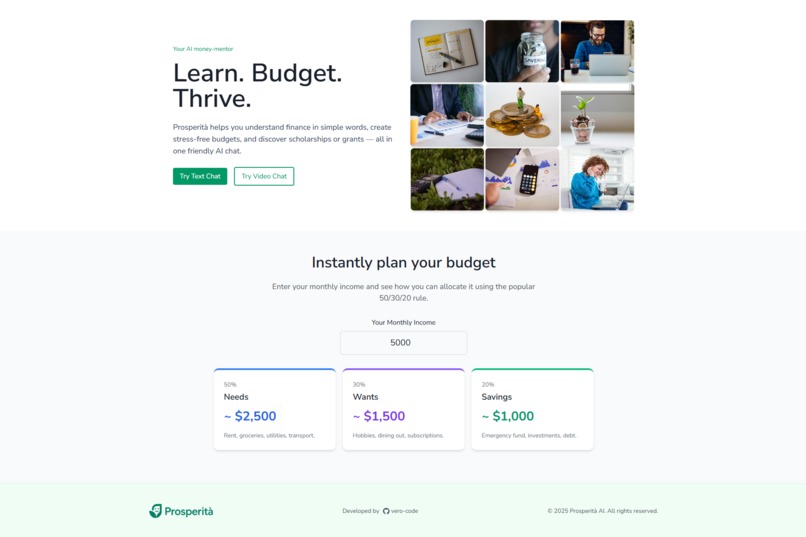 Prosperità – screenshot 1