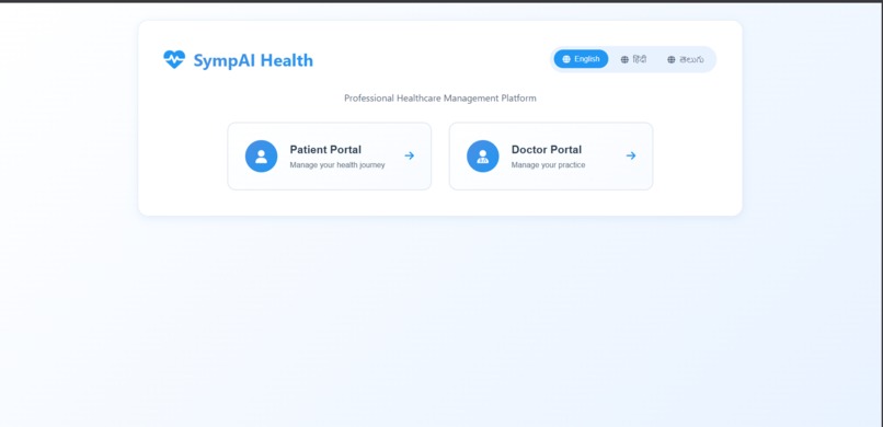 SympAI Health – screenshot 1