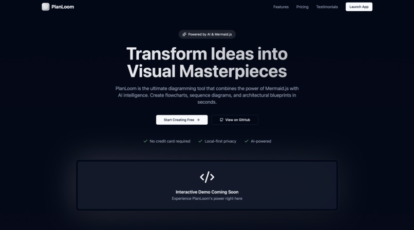 PlanLoom – screenshot 1
