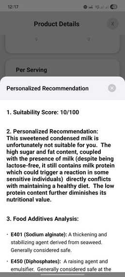 Foodyzer – screenshot 12