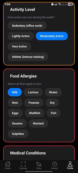 Foodyzer – screenshot 6