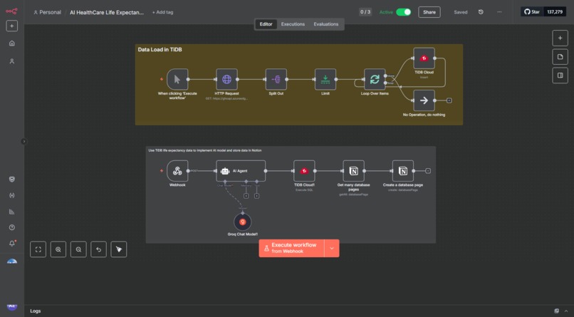AI HealthCare Life Expectancy – screenshot 2
