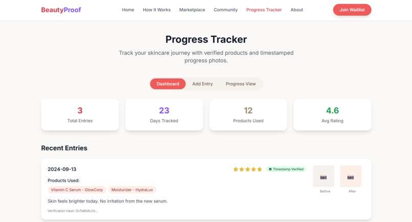 BeautyProof – screenshot 1
