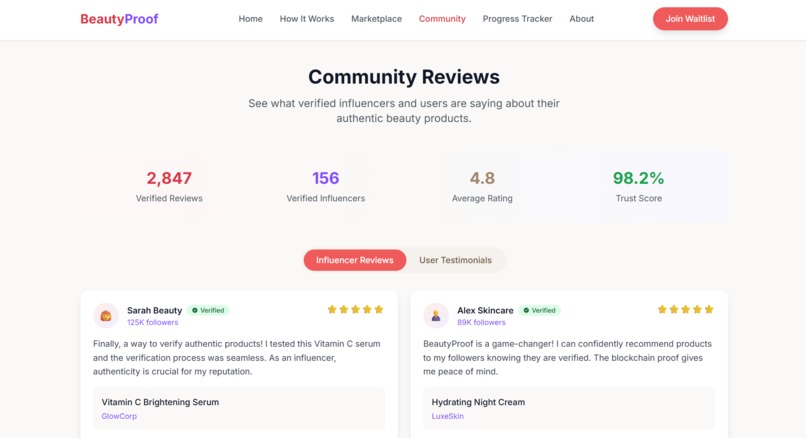 BeautyProof – screenshot 2
