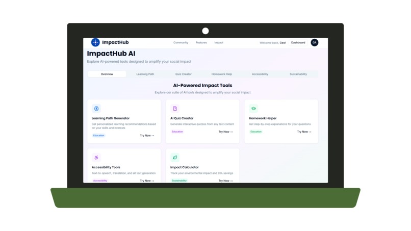 ImpactHub AI Platform – screenshot 5