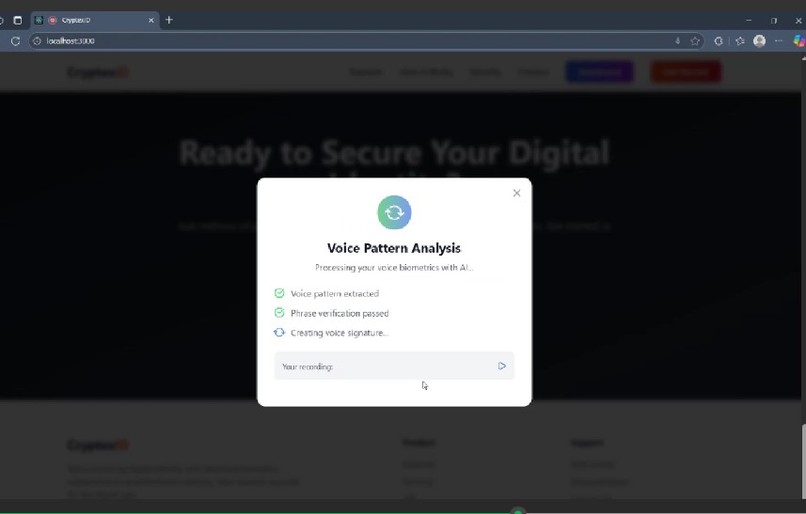 CRYPTEXID – screenshot 1