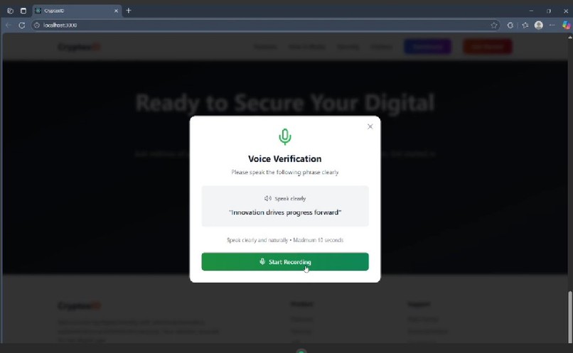 CRYPTEXID – screenshot 2