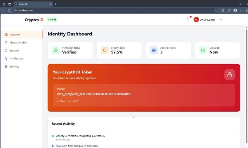 CRYPTEXID – screenshot 3