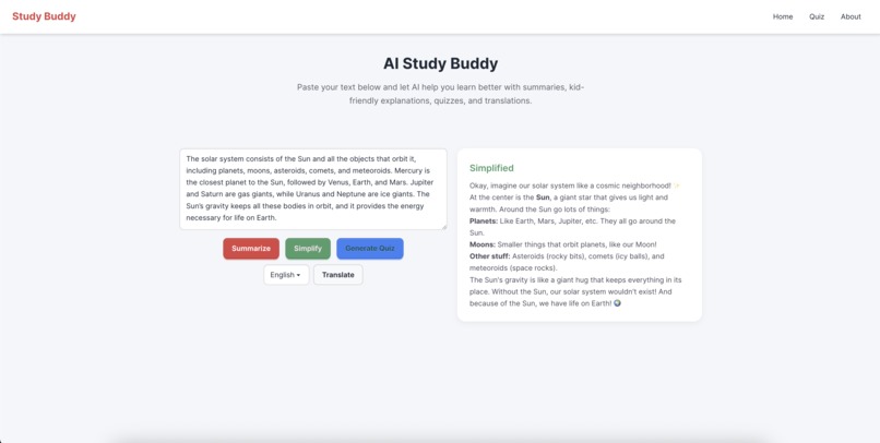 Studdy buddy – screenshot 2