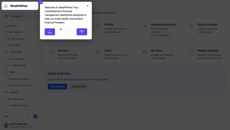 Wealthwise – screenshot 2