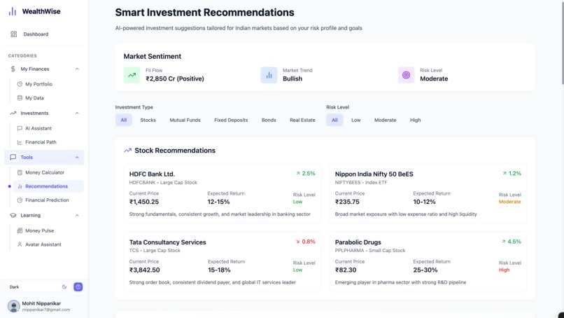Wealthwise – screenshot 5