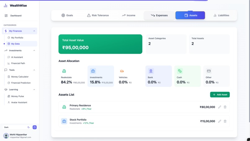 Wealthwise – screenshot 4