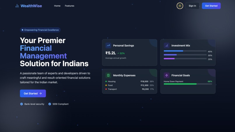 Wealthwise – screenshot 1