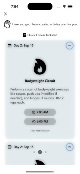SmallStep - AI Mini Coach – screenshot 3