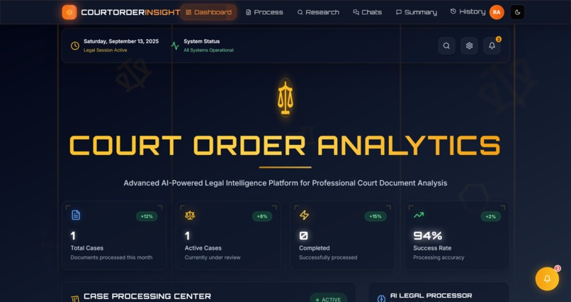 Court-Order-Insight – screenshot 1