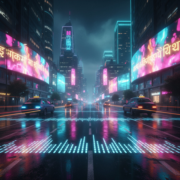 Bombay Afterglow – AI x Human Collaboration – screenshot 4