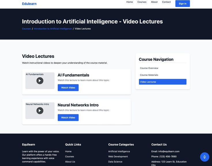 Edulearn – screenshot 7