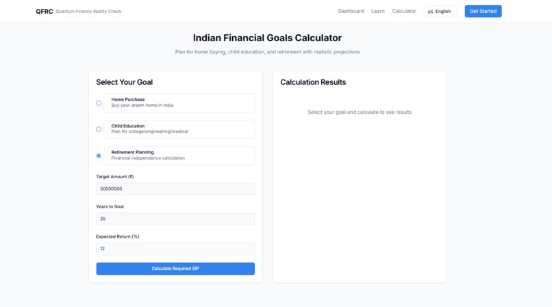 QFRC - Quantum Finance Reality Check – screenshot 5