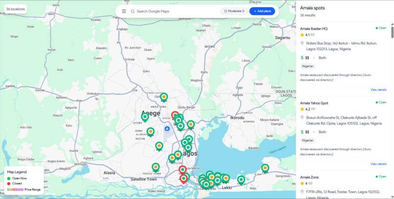 The Amala Map – screenshot 2