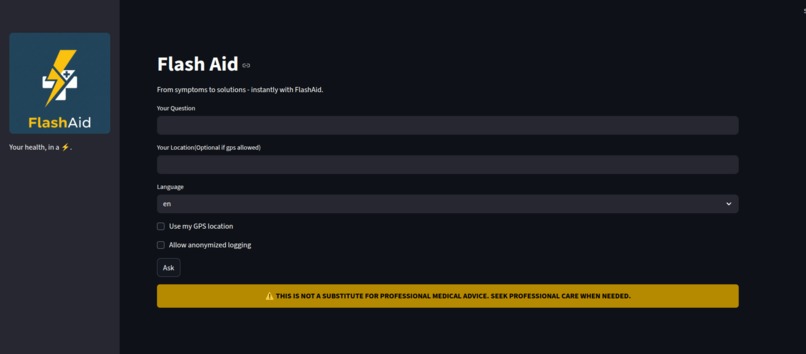 Flash Aid – screenshot 1