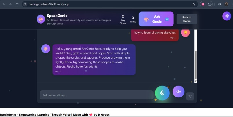 GenieTalk – screenshot 7