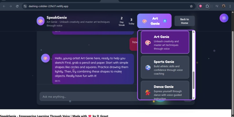 GenieTalk – screenshot 6