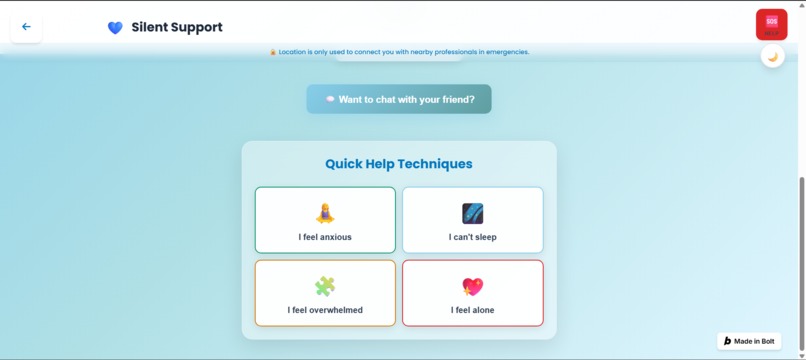 SilentSupport – screenshot 3