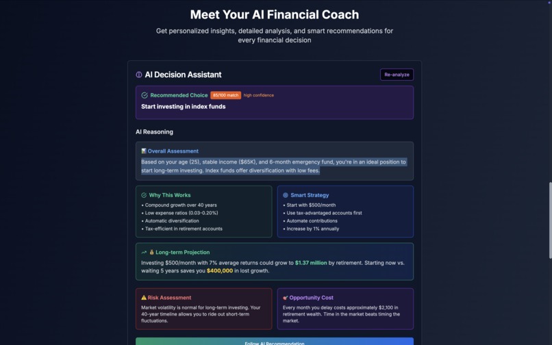 FinanceSim – screenshot 3