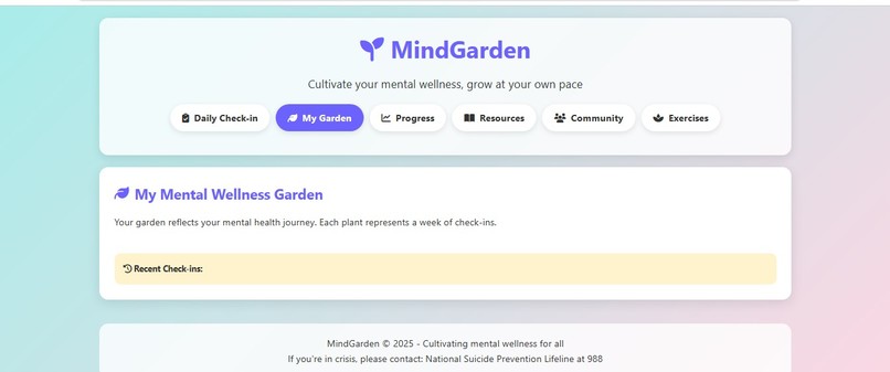 MindGarden – Gamified Mental Health Companion – screenshot 4