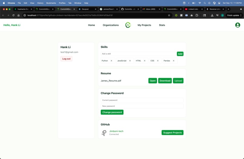 Commit4Good – screenshot 1