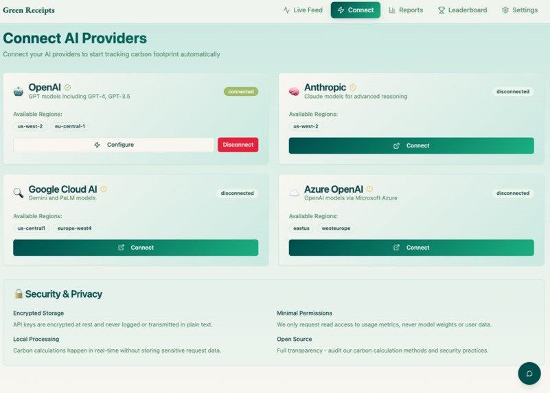 Green Receipts – screenshot 3