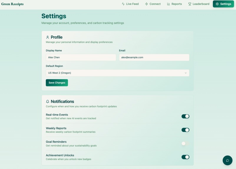 Green Receipts – screenshot 6