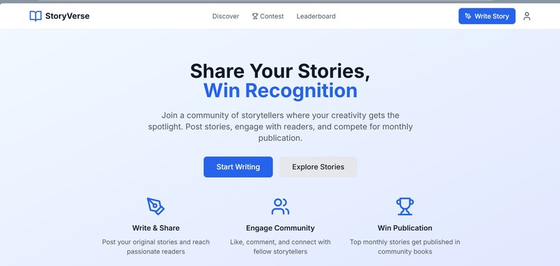 StoryVerse – screenshot 1