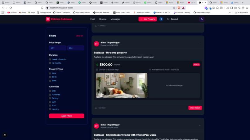 raiders sublease – screenshot 5