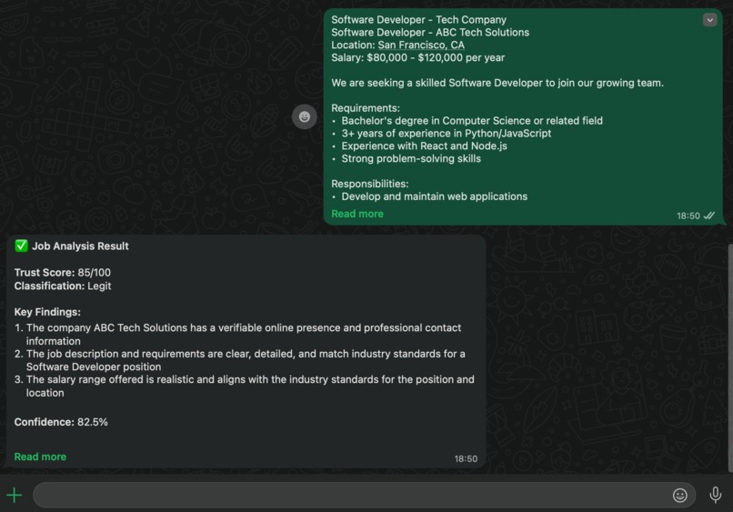 Reality Checker (Scam/Job Doc Analyzer)  – screenshot 8