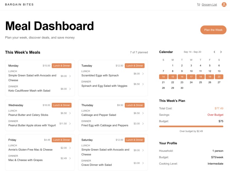 Bargain Bites – screenshot 3