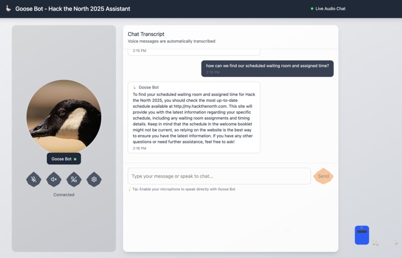 Voice Goose – screenshot 1