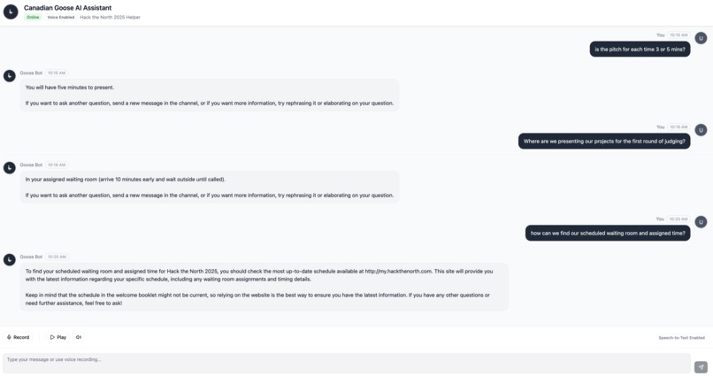 Voice Goose – screenshot 2