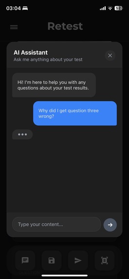 ReTest – screenshot 1