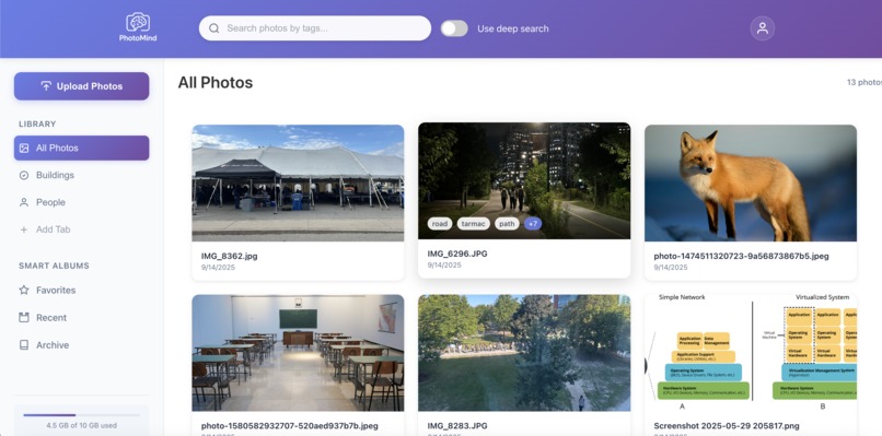 PhotoMind – screenshot 2