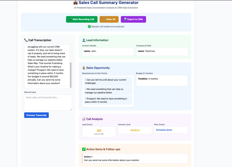 SmartSales – screenshot 1