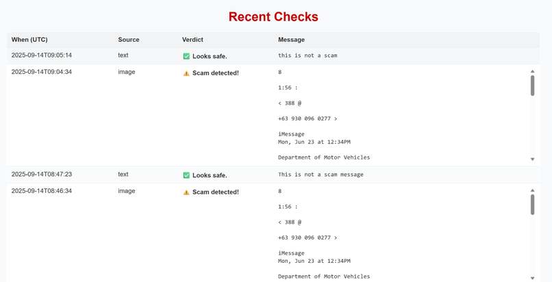 Fraud Filter – screenshot 2
