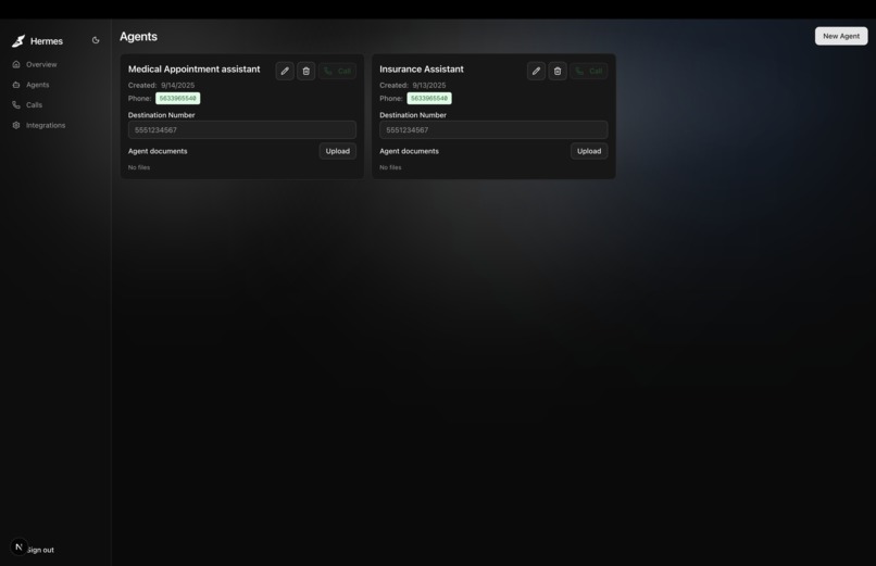Hermes – screenshot 1