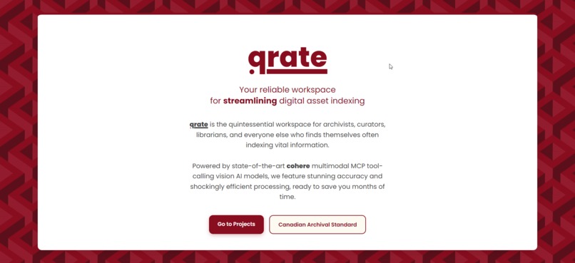 qrate - The Quintessential Workspace for Archivists – screenshot 2