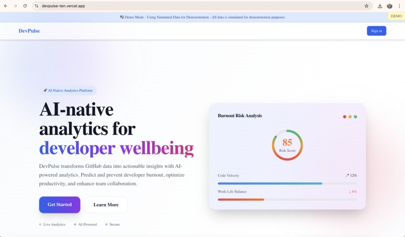 DevPulse – screenshot 6