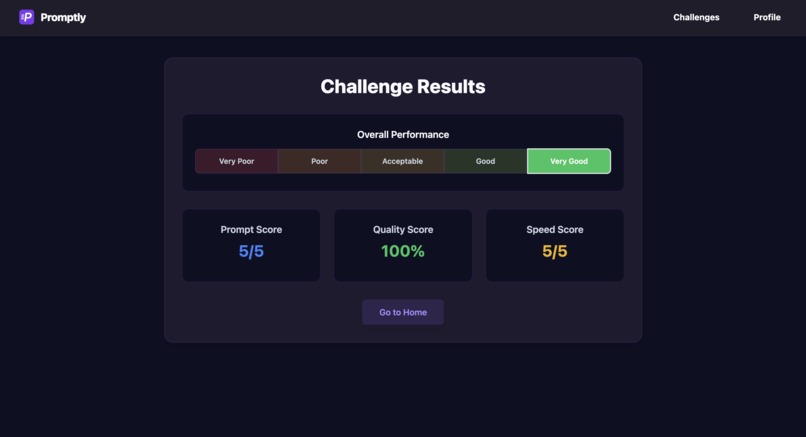 Promptly – screenshot 1