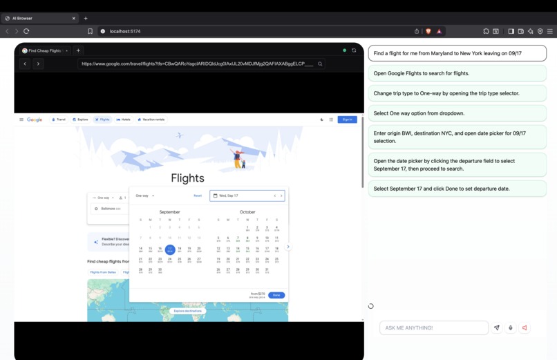 AI Agentic Browser – screenshot 3