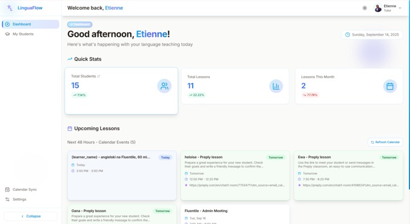 LinguaFlow – screenshot 2