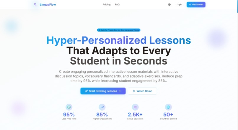 LinguaFlow – screenshot 1
